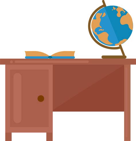 Classroom - Table - Clipart - Teacher Desk Clipart - Teachers Desk - Clip Art Library
