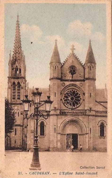 Caudéran - église Saint-Amand 1, sur la commune de Bordeaux (Département de la Gironde ...