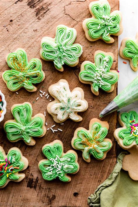 St. Patrick's Day Shamrock Cookies - Sally's Baking Addiction