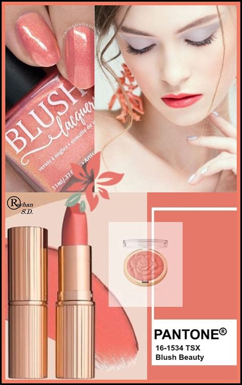''Blush Beauty''PANTONE - London Fashion Week Color Palette - Spring/Summer 2020 by Reyhan S.D ...
