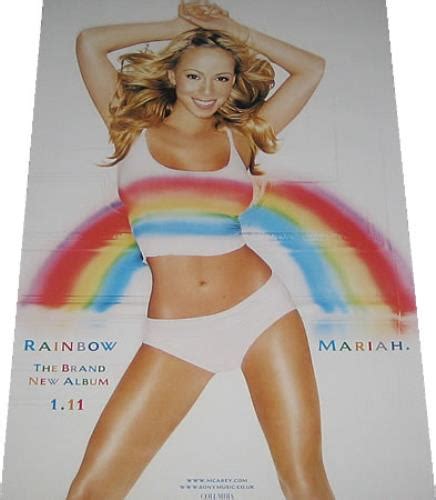 Mariah Carey Rainbow UK Promo poster (392776)