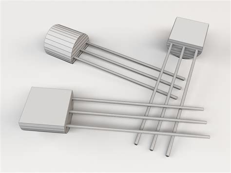 3d model transistor to92