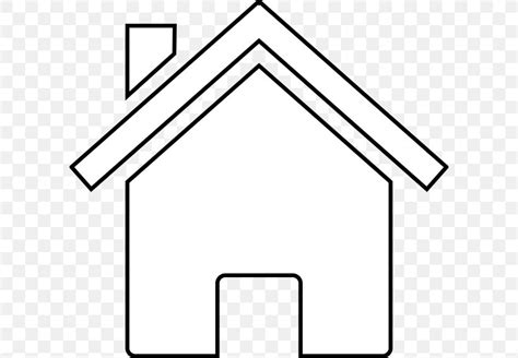 House Outline Clipart Black And White