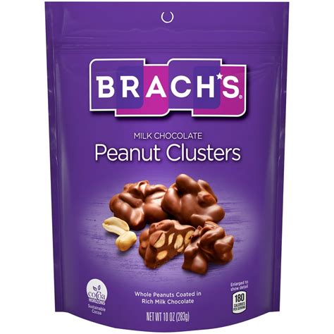 Brach's Peanut Cluster Candy Stand Up Pouch, 10 oz - Walmart.com - Walmart.com