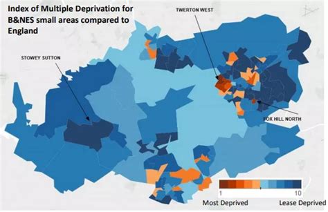 These are the 'most deprived' areas in Bath and North East Somerset - Somerset Live