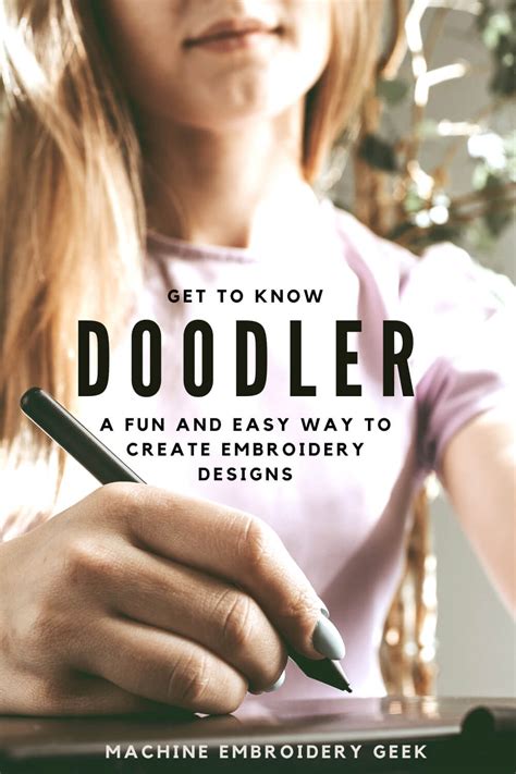 Doodler software: embroidery design creation made easy