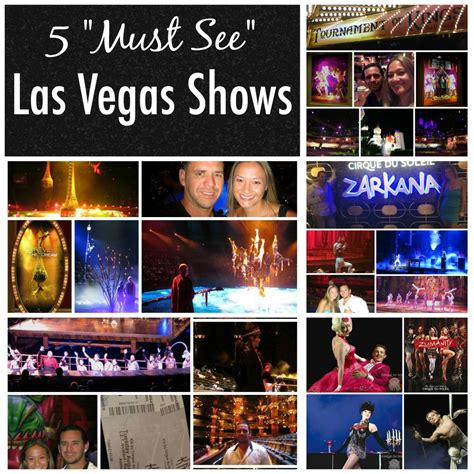 Top 5 Shows to see in Las Vegas | Livin' the Mommy Life