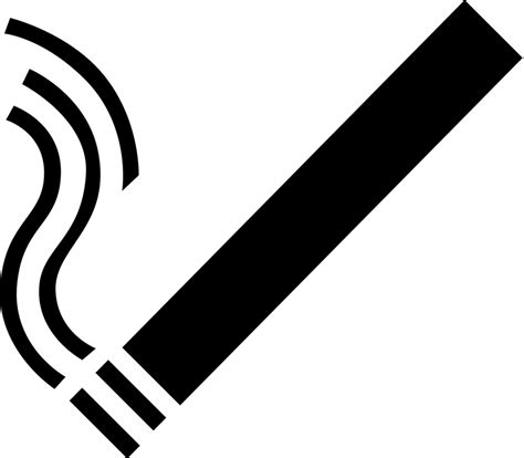 No Smoking | Free Stock Photo | Illustration of a black and white smoking symbol | # 16156