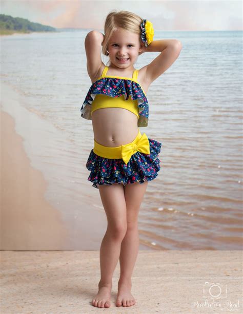 Sale Flapper Bikini in Victory Garden size 2T 3T 4 5 6 - Etsy | Kids ...