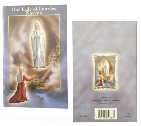 Our Lady of Lourdes Novena Prayer Pamphlet - Pack of 10