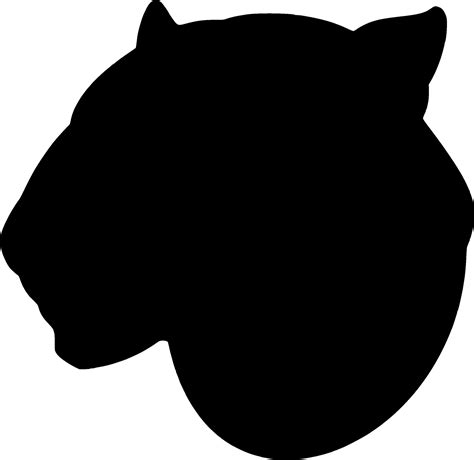 Panther Silhouette Vector on white background 35509230 Vector Art at Vecteezy