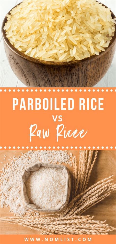 Parboiled Rice vs Raw Rice: Battle of the Tastes