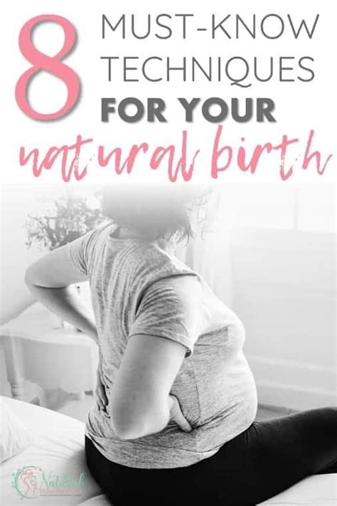 natural birth pain management tips pin 3 | NaturalHomeMomma