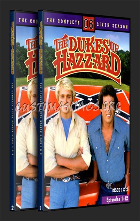 The Dukes Of Hazzard Season 6 - DVD Covers & Labels by Customaniacs, id ...