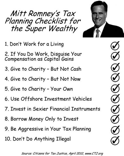 Mitt Romney's Tax Planning Checklist for the Super Wealthy… | Flickr