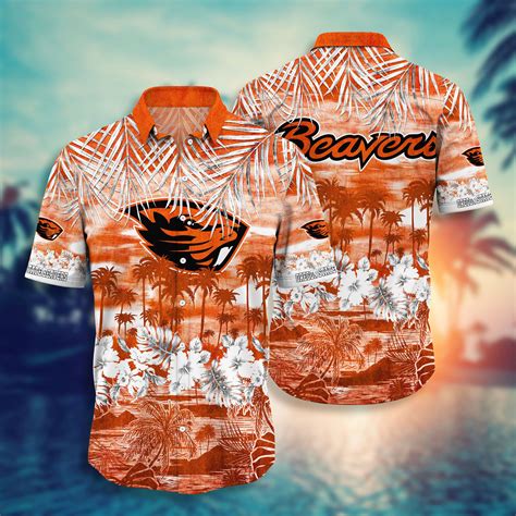 Oregon State Beavers Hawaii Shirt - RobinPlaceFabrics