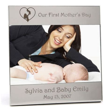 First Mothers Day Personalized Picture Frame