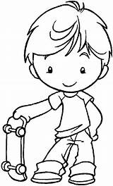 Cute Boy Coloring Pages At GetColoringscom  Free printable Colorings sketch template