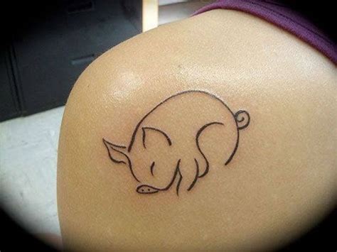 Top 9 Funny & Rough Look Pig Tattoo Designs With Images! | Pig tattoo, Trendy tattoos, Cute ...