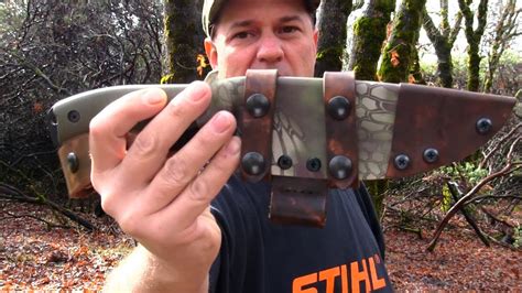 Custom Kydex ESEE 6 Sheath Diez Knives - YouTube