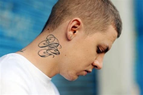 Neck Name Tattoo Ideas | Name tattoos on neck, Mens side tattoos, Neck tattoo