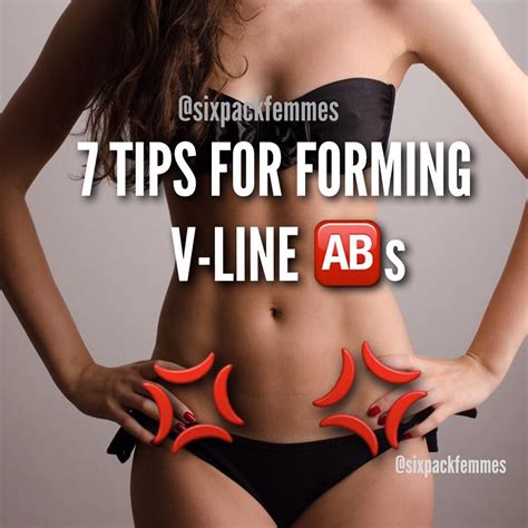 Six Pack Femmes on Instagram: “1. Exercise your lower ab region If you want V-line #abs, you ...