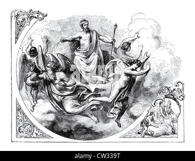 Aeolus the ruler of the winds in Greek Mythology Stock Photo - Alamy