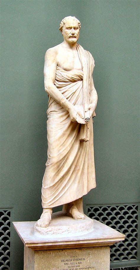Demostenes - Hellenistic art - Wikipedia en 2020 | Art sculpture, Démosthène, Art