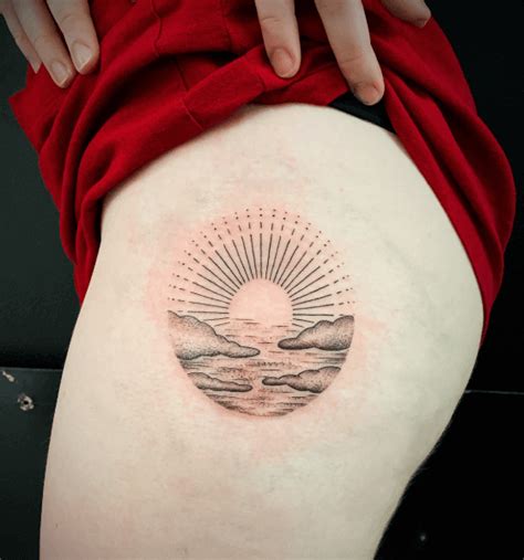 30+ Latest Rising Sun Tattoo Designs and Their Meaning