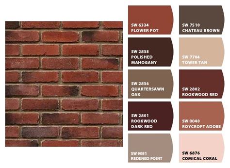 Paint colors that go with red brick | Red brick house exterior, Brick ...