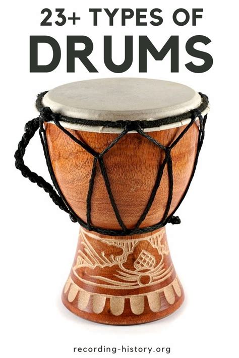 20+ Types Of Drums Around The World With Names & Pictures