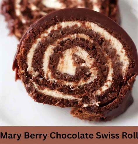 Mary Berry Chocolate Swiss Roll Recipe 🍫