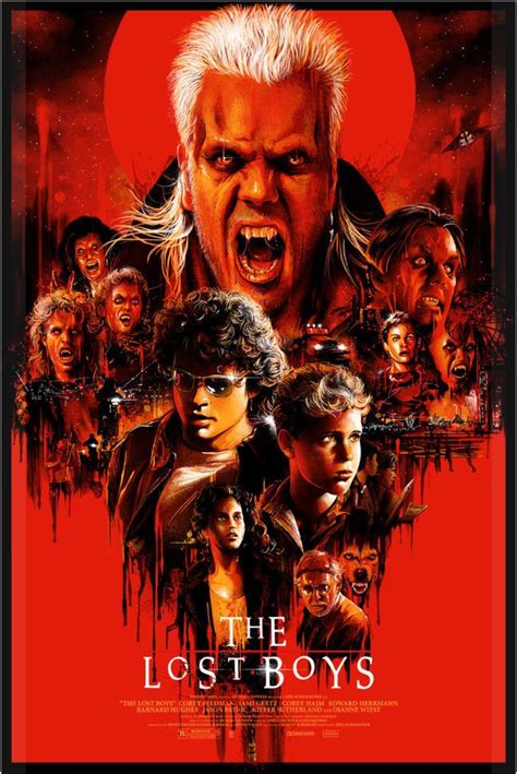 Lost Boys Movie Poster by Vance Kelly NYCC 2018 HCG Print Sold Out Print | Horror movie art ...