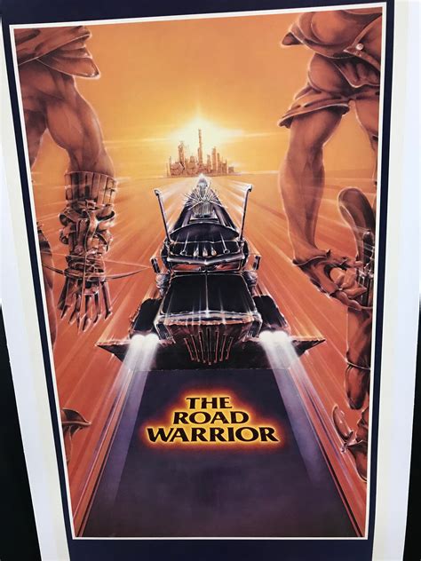 Road Warrior Original Insert Poster Linenbacked 1981 ...