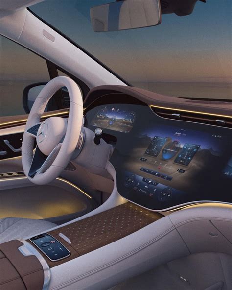 Mercedes benz eqs interior unveiled with massive 55 inch screen – Artofit