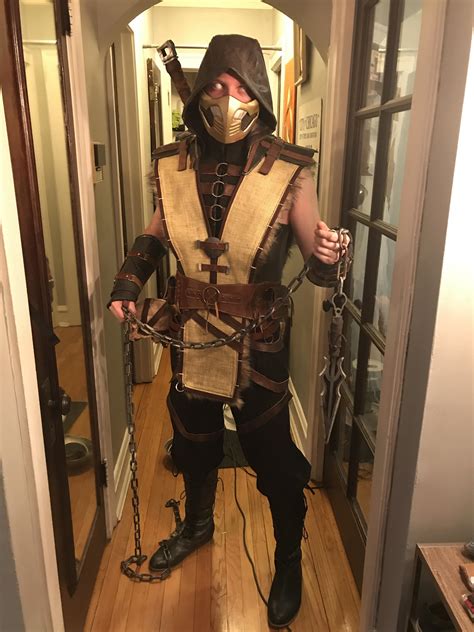 My MKX Scorpion Cosplay is almost done! : r/MortalKombat