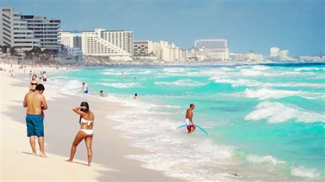 Cancún Beach, Mexico - YouTube