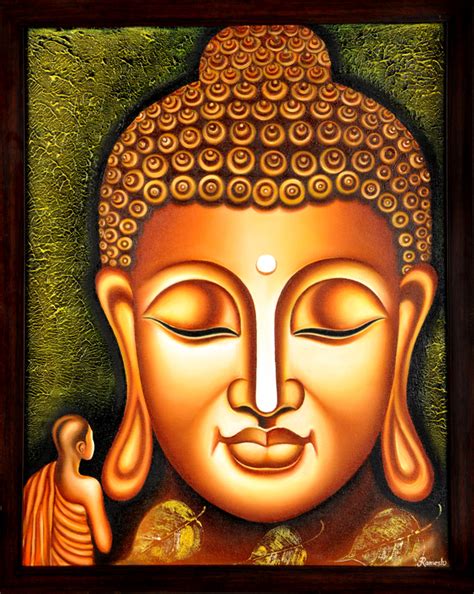 Buy Painting Lord Buddha Painting Artwork No 5998 by Indian Artist ...