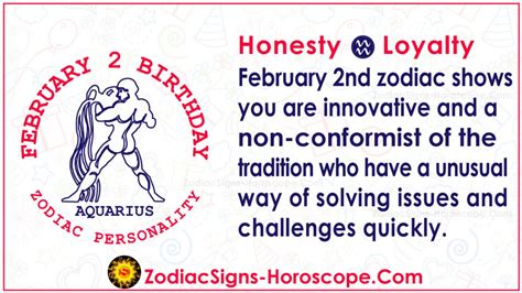 February 2 Zodiac (Aquarius) Horoscope Birthday Personality and Lucky Things | ZSH