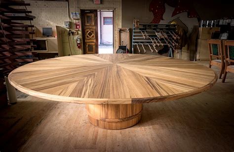 Large Round Dining Table, Circular Dining Table, Expandable Dining Table, Dining Sets, Dining ...