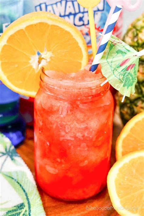 Frozen Hawaiian Punch Cocktail - The Soccer Mom Blog