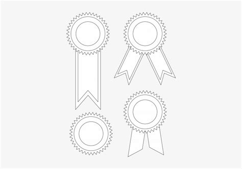 Award Ribbons Template Png Png Images - Printable Ribbon Bow Template ...