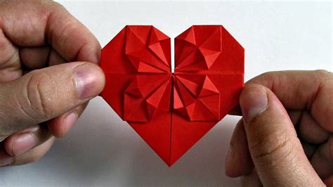 Coeur En Origami Origami Heart Instants Papiers Origami Coeur | My XXX Hot Girl