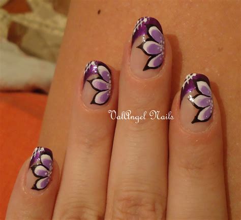 ValAngel Nails Art: Nail Art "mystic violet"