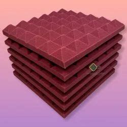 Square Coffee Brown Pyramid Acoustic Foams at Rs 80/sq ft in Gwalior | ID: 25440711691
