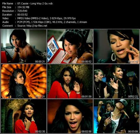 Cassie - Long Way 2 Go - Download High-Quality Video(VOB)