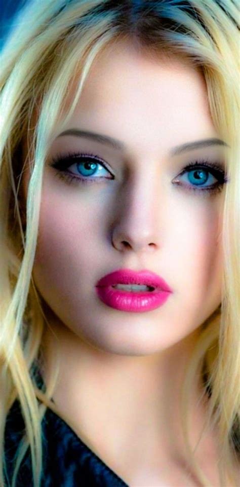 Love This Glamorous Look With Hot Pink Lips Most Beautiful Eyes | Free Download Nude Photo Gallery