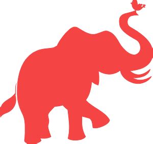 Elephant silhouette - Free Vector Silhouettes | Creazilla