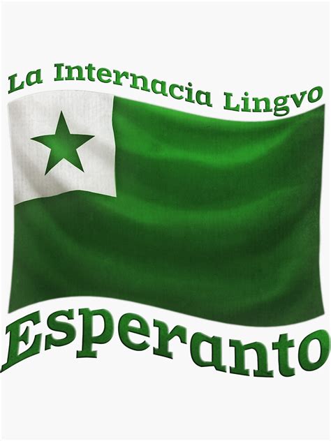 "Esperanto Flag" Sticker by raevan | Redbubble