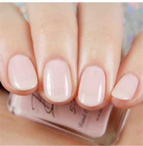 Sheer Class Sheer Pink Nail Polish With Micro Glitters, Jelly Pink Nail ...